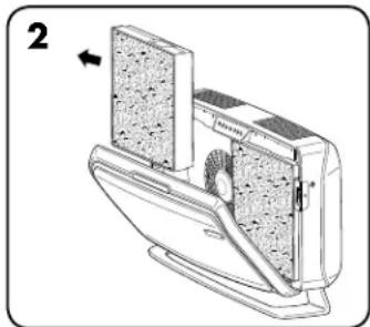 FELLOWES AeraMax Professional 4S - PROCEDURE DE REMPLACEMENT DES FILTRES : - 2