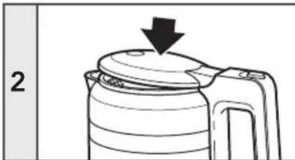 KITCHENAID KEK1565ER - SÄHKÖTOIMISEN VEDENKEITTIMEN KÄYTTÖ - 2