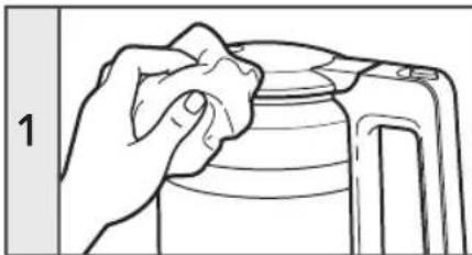 KITCHENAID KEK1565ER - MANUTENÇÃO E LIMPEZA - 1