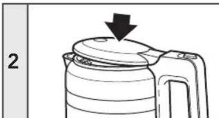 KITCHENAID KEK1565ER - FONCTIONNEMENT DE LA BOUILLOIRE ÉLECTRIQUE - 2