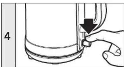 KITCHENAID KEK1565DG - ANVÄNDA VATTENKOKAREN - 5