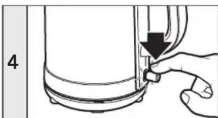 KITCHENAID KEK1565DG - MANEJO DEL HERVIDOR ELÉCTRICO - 5