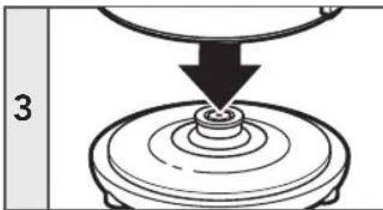 KITCHENAID KEK1565DG - SÄHKÖTOIMISEN VEDENKEITTIMEN KÄYTTÖ - 4