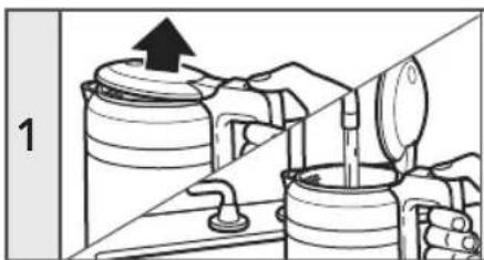 KITCHENAID KEK1565BM - BEDIENUNG DES WASSERKOCHERS - 1