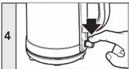 KITCHENAID KEK1565BM - BEDIENUNG DES WASSERKOCHERS - 5