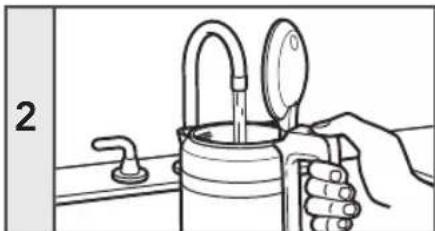 KITCHENAID KEK1565BM - AVKALKNING AV DEN ELEKTRISKE VANNKOKEREN - 2
