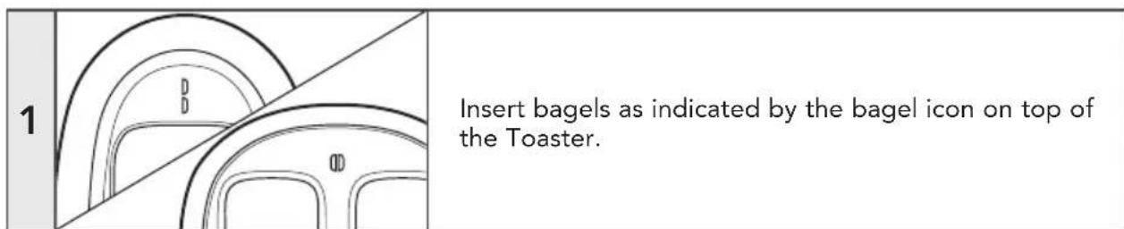 KITCHENAID KMT3115BM - TOASTING BAGELS - 1