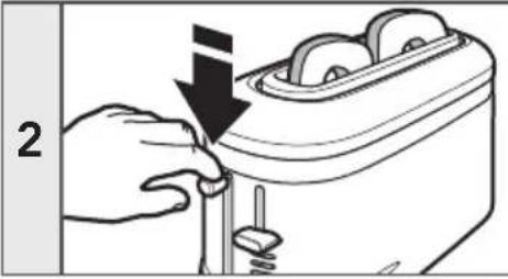 KITCHENAID KMT3115BM - UTILISATION DU GRILLE-PAIN - 1
