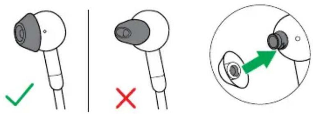 JABRA Elite 25e - Optimiser l'ajustement - 4