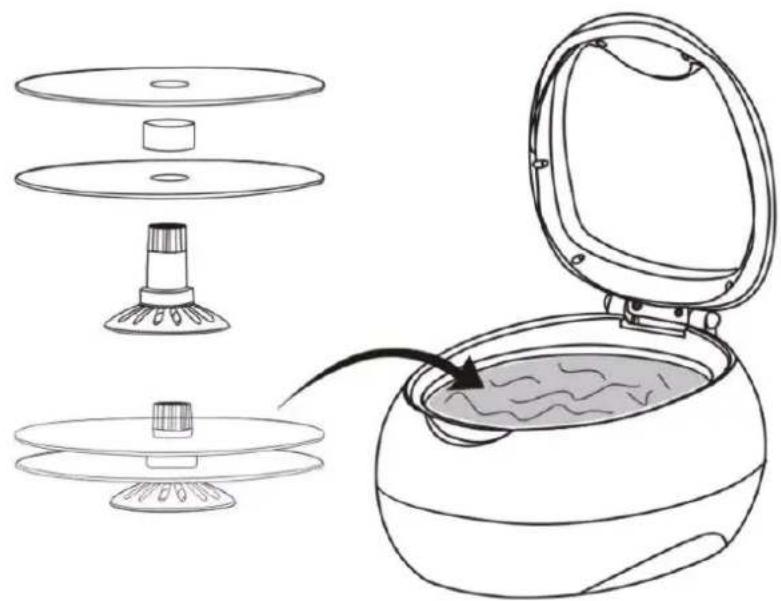 CASO UltraSonicClean 1510 - Instructions pour le nettoyage de CD-Rom - 1