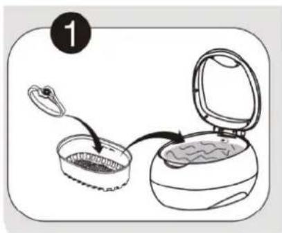 CASO UltraSonicClean 1510 - Plastic Basket - 1