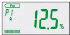 CASO Body Fit 3410 - "Fat" Percentage of fat - 1