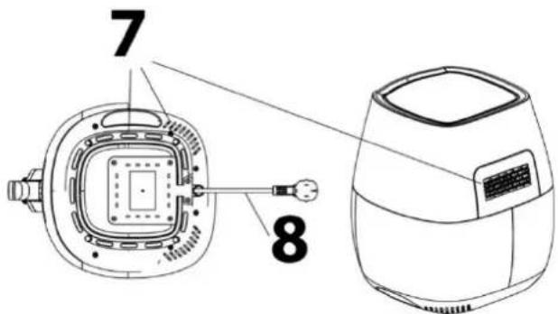 CASO AF150 - Panorámina del aparato - 4