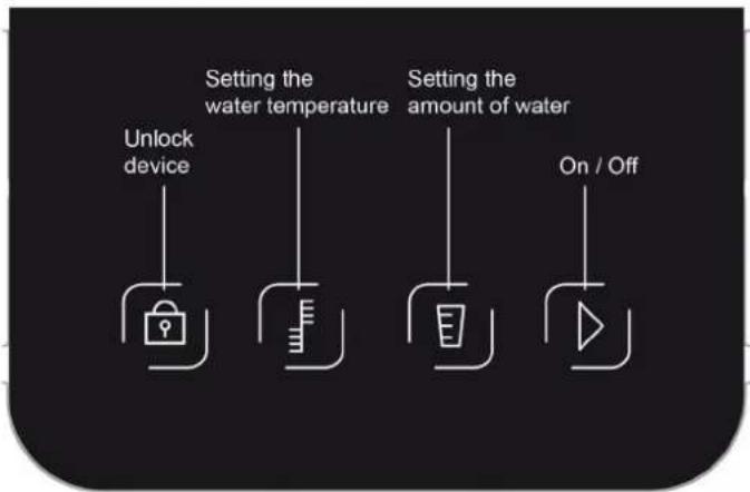CASO HD1000 - Control panel - 1