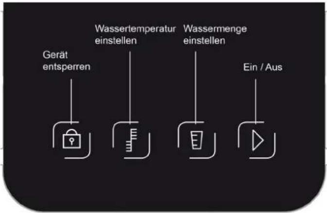 CASO HD1000 - Bedienfeld - 1