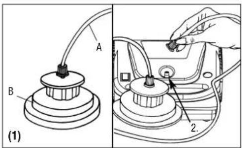 Solis Compact Magic Vac - ATTENTION: ne pas utiliser de récipients en plastique ou en verre qui ne soient pas appropriés car ils peuvent imploser sous la dépression du sous-vide de la SOLIS COMPACT et causer des dégâts. - 1