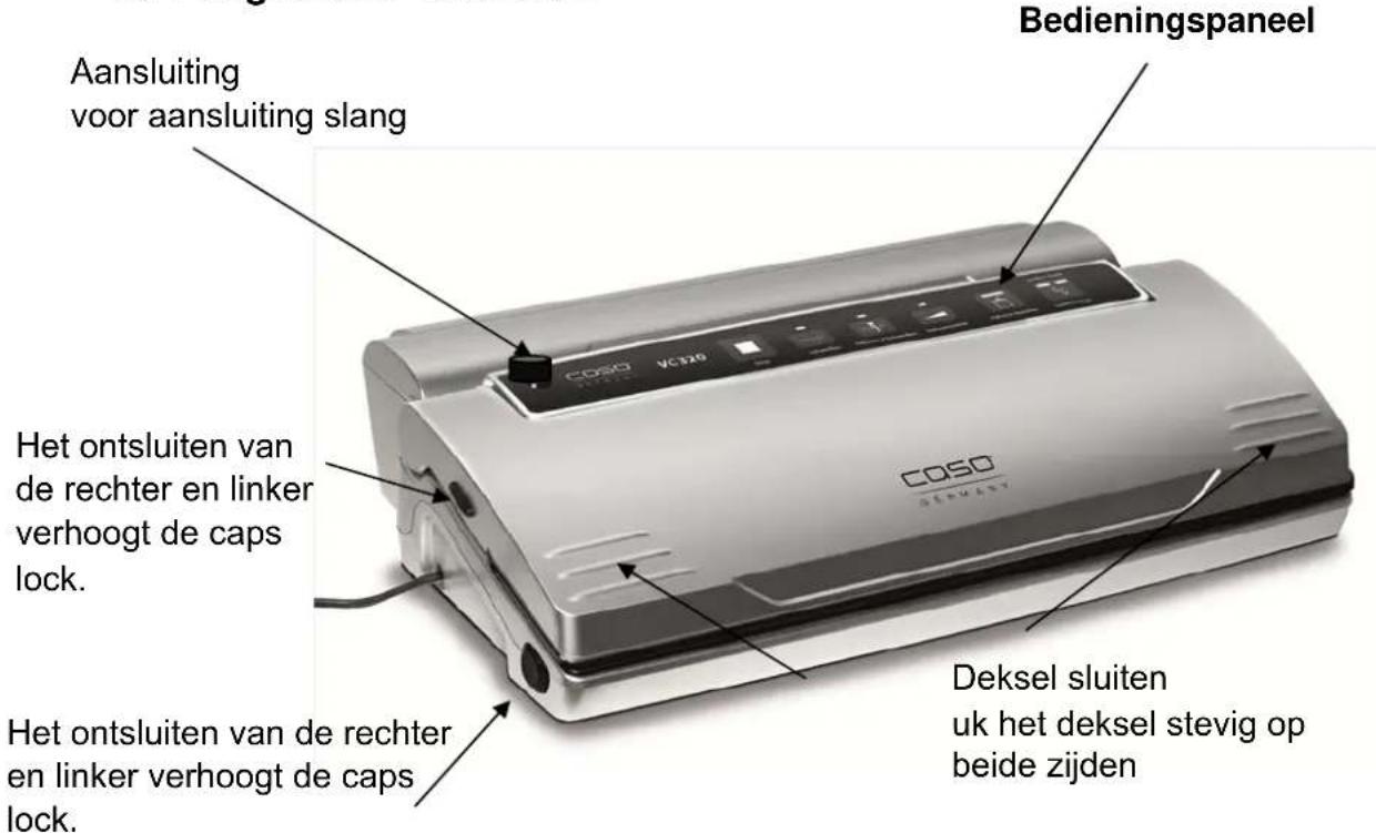 CASO VC320 Pro - Algemeen overzicht - 1