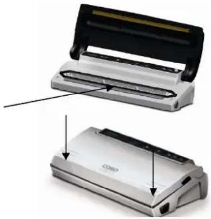 CASO VC320 Pro - Commande et fonctionnement - 1