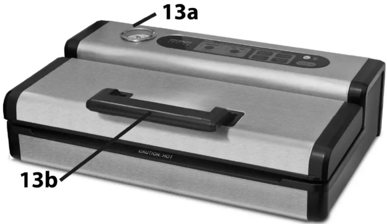 CASO FastVac 1200 - Gesamtübersicht - 1
