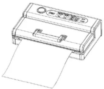 CASO FastVac 1200 - Vacuum with a bag of the bag roll - 3