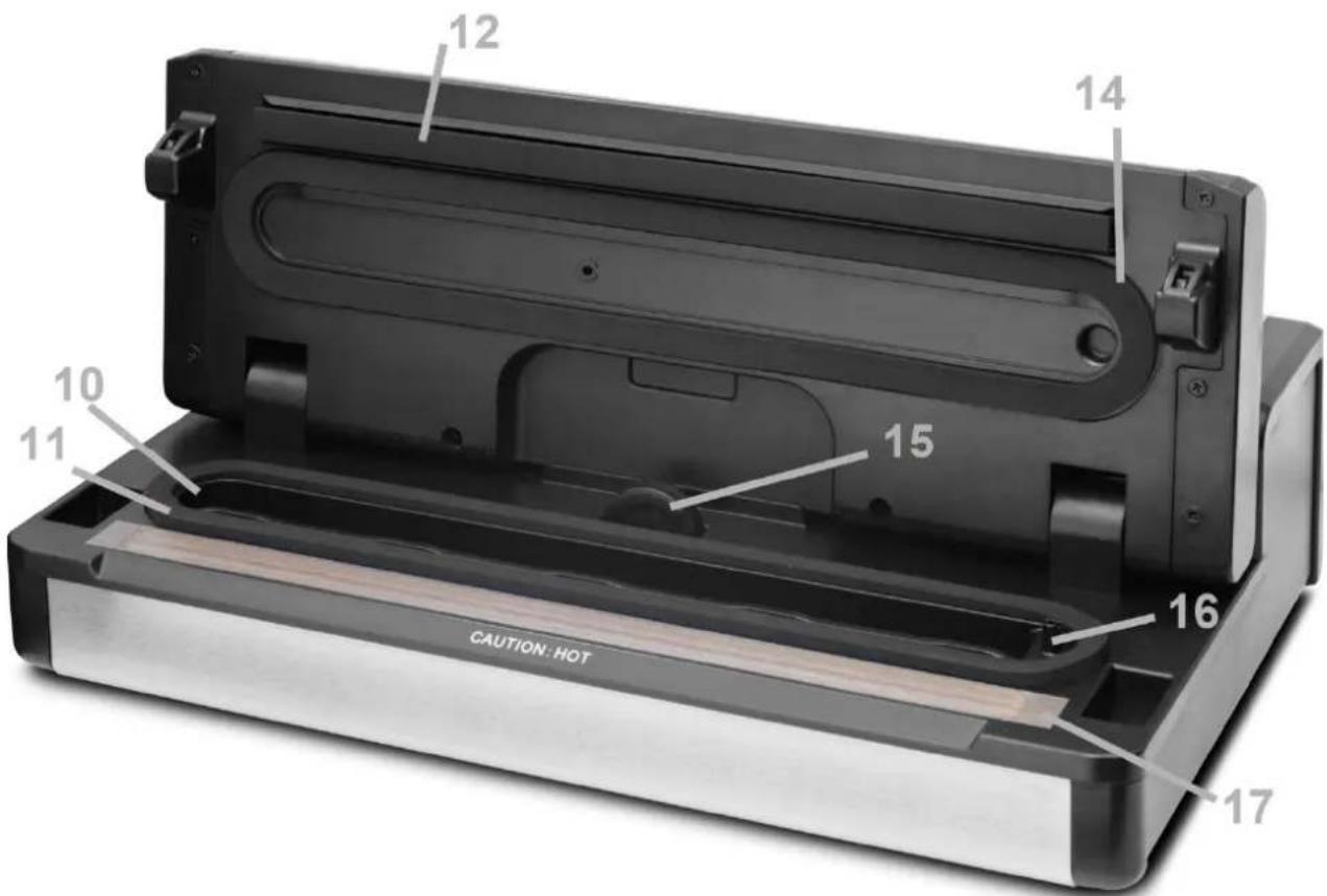 CASO FastVac 1200 - Gesamtübersicht - 2