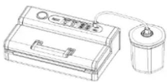CASO FastVac 1200 - Conservation dans un récipient à vide - 1