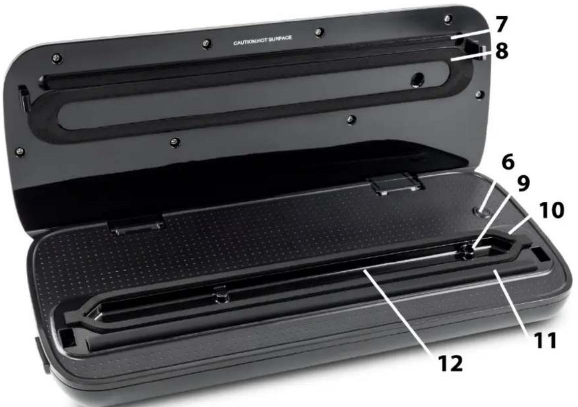CASO TouchVAC - Appliance diagram - 1