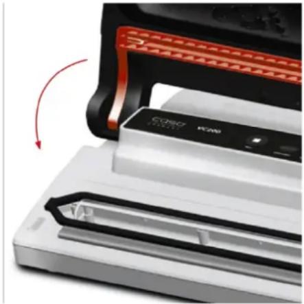 CASO VC300 Pro - Utilizzo del cutter - 1