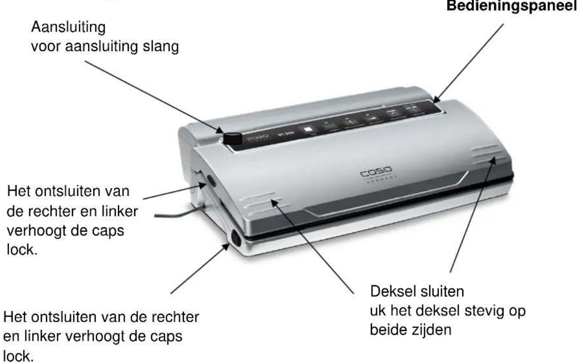 CASO VC300 Pro - Algemeen overzicht - 1