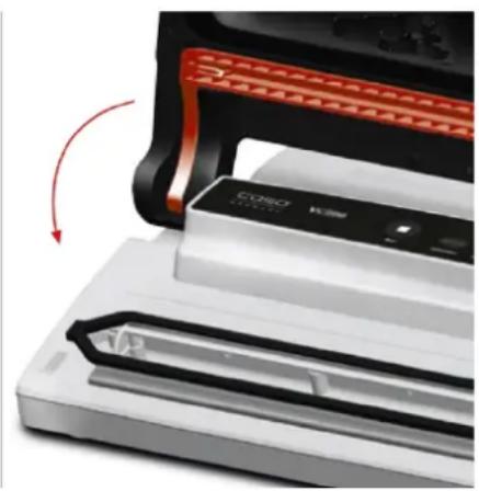 CASO VC300 Pro - Gebruik van de cutter - 1