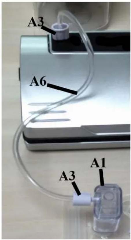 CASO VC220 - Bediening: Vacumenen van een zip-zakje - 2