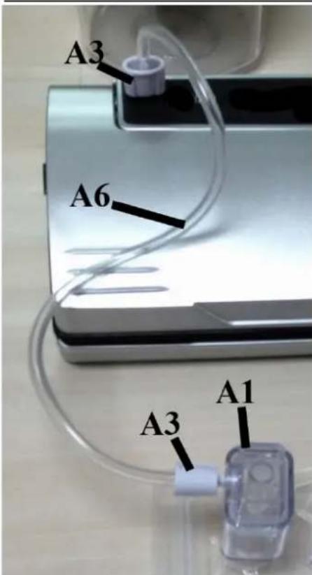 CASO VC220 - Uso: envase al vacio de una bolsa con cierre - 2