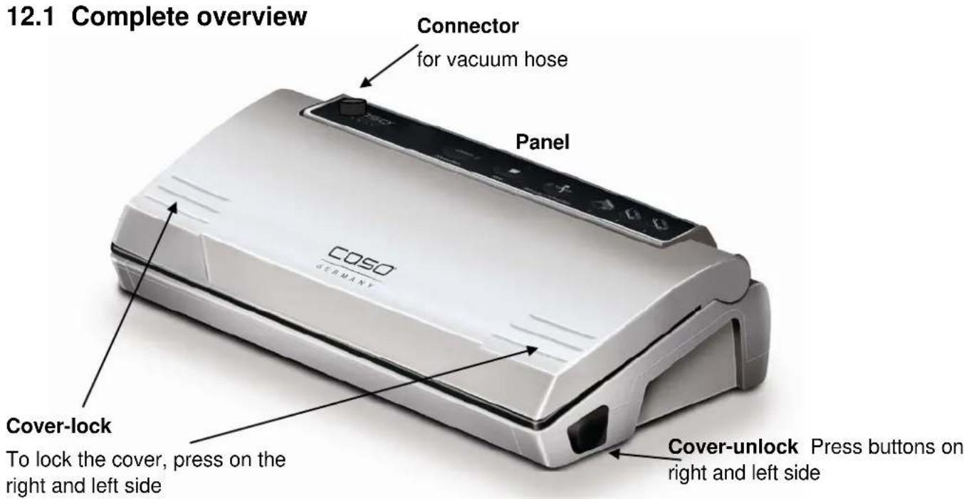 CASO VC120 - Design and Function - 1
