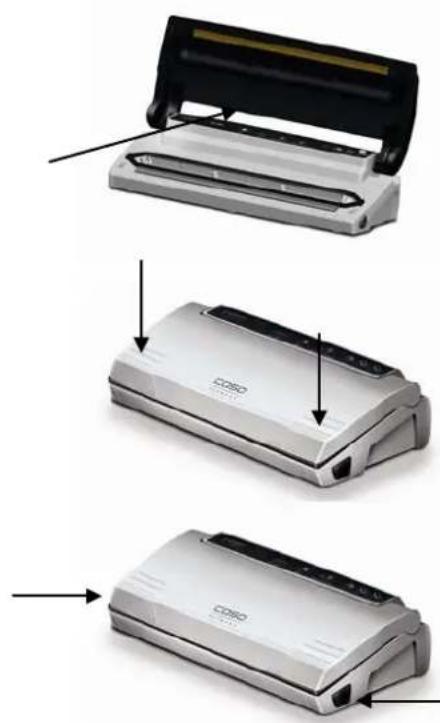 CASO VC120 - Operating Instructions - 1