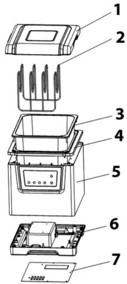 CASO SousVide Center SV500 - Panorama complessiva - 1