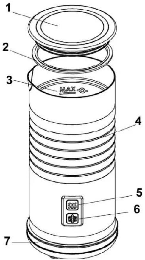 CASO Fomini Crema 1656 - Overview: - 1