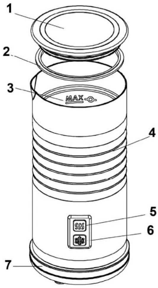 CASO Fomini Crema 1656 - Gesamtübersicht: - 1
