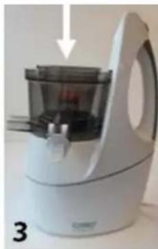 CASO Slow Juicer SJW 450 - 2b. Rialzo per sorbetto - 3