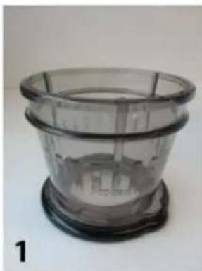 CASO Slow Juicer SJW 450 - 2b. Accessoire à sorbets - 1