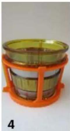 CASO Slow Juicer SJW 450 - a. Inserto per succo/ per frullato di frutta - 4