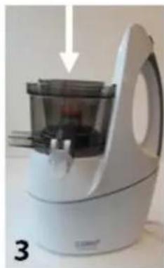 CASO Slow Juicer SJW 450 - 2b. Accessoire à sorbets - 3