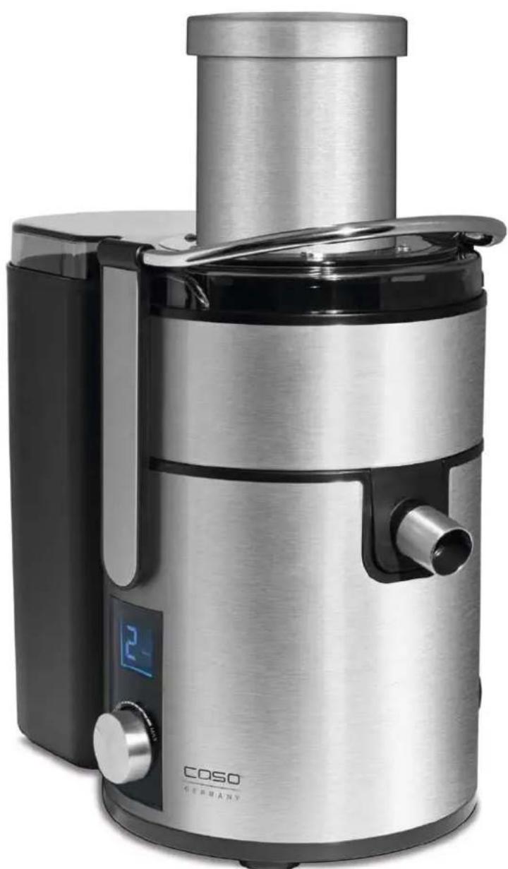 CASO PJ1000 - Original Operating Manual Juicer PJ 1000 - 1