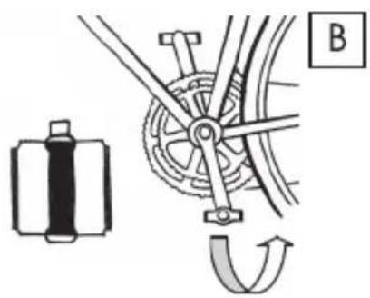 BH FITNESS Oxford Wave - Montagem dos pedais - 2