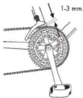 BH FITNESS Oxford Wave - - RegULAÇÃO das mudanças dianteiras - 1