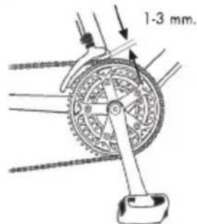 BH FITNESS Oxford Wave - - Regulación del cambio delantero - 1