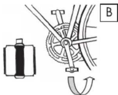 BH FITNESS London Wave Pro - Montaje de los pedales - 2