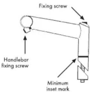 BH FITNESS London Wave Pro - - Setting of handlebar stem - 1