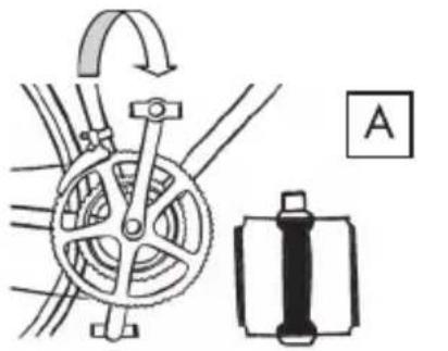 BH FITNESS London Wave Pro - Montaggio dei pedali - 1