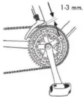 BH FITNESS London Wave Pro - Einstellen des vorderen schaltwerkes - 1