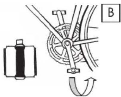 BH FITNESS Glasgow - • Montagem dos pedais - 2